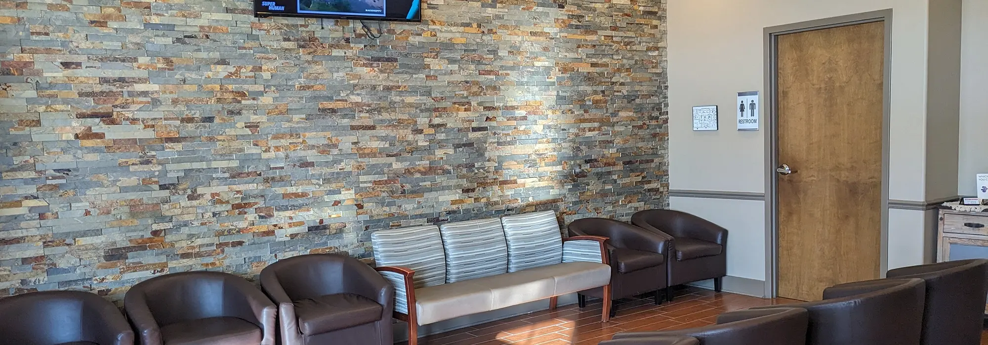 Lake Charles Urgent Care Ryan St Lobby Image.